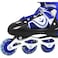 Fitto Roller Skates for Beginners Mixed Colors with PCV Bag – Inline Pattern Recreational Skating, Kids, Adults, Adjustable Size