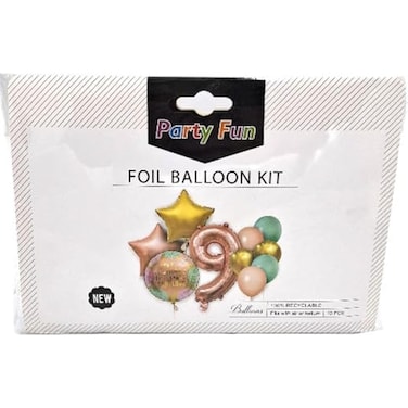 Fitto Foil Balloon Happy Birthday Party Decoration - Large, Metallic, Colorful, Durable, Easy to Inflate for Home, Venue, & Event Celebrations