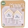 Fitto Durable Plastic Hooks for Home Design, 2pcs on Card - Wall, Door &amp; Organizer Hangers