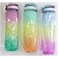 Fitto Plastic Sport Bottles 1000ml Gradient Pattern Assorted Colors
