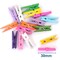Fitto 15 Pieces Cloth Pins with Spring 30mm Assorted Color