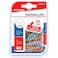 Fitto 20 Plastic Coated Paper Clips 50mm Assorted Colors