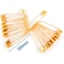 Fitto 20 Pieces Brass Safety Pins 50mm - Durable Fastening Pins for Clothing &amp; Crafts
