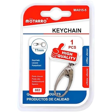 Fitto 1 Piece Key Chains 77mm - Stylish Key Ring for Daily Use
