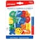 Fitto 37 Pieces Magnetic Numbers &amp; Symbols Assorted Colors for Fridge &amp; Classroom