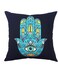 Alwan 40 x 40 cm Hamsa Cushion Cover for Good Luck - EE8280HBAFSH