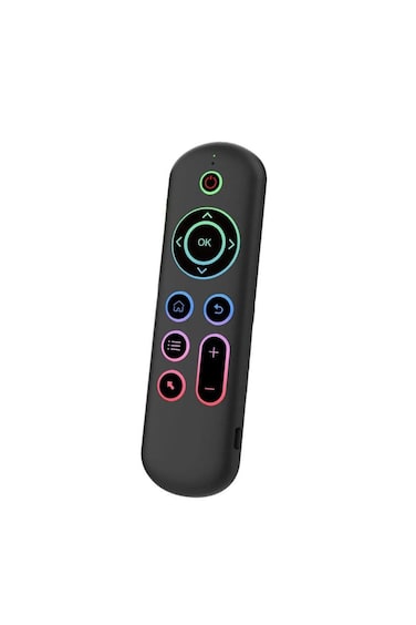Air Mouse Remote Mini Keyboard with 6-Axis Gyro, Voice Control &amp; BLE 5.2
