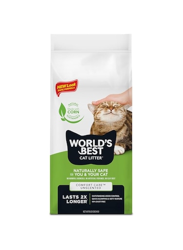 World's Best Cat Litter, Clumping, 8-Pound