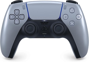 Sony PlayStation 5 DualSense Wireless Controller, Sterling Silver - International Version