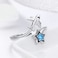 S925 Sterling Silver Ring Interstellar Journey Open Female Ring