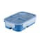 LocknLock To Go Lunchbox 980ml &ndash; Blue, Leak-Proof, Microwave &amp; Freezer Safe