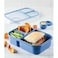 LocknLock To Go Lunchbox 980ml &ndash; Blue, Leak-Proof, Microwave &amp; Freezer Safe