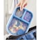 LocknLock To Go Lunchbox 980ml &ndash; Blue, Leak-Proof, Microwave &amp; Freezer Safe