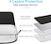 Lacdo Laptop Sleeve Case for 16 inch New MacBook Pro M4 M3 M2 M1 Pro Max A3403 A3186 A2991 A2780 A2485 A2141 2024-2019   15" MacBook Pro 2012-2018   15" Surface Laptop 7th 6 5 4 3 Computer Bag Black