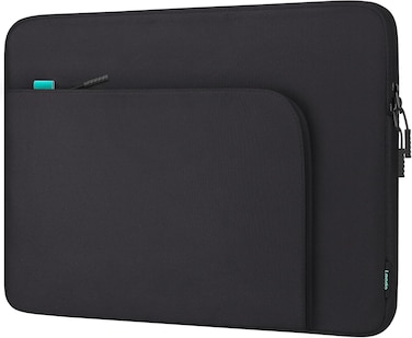Lacdo Laptop Sleeve Case for 16 inch New MacBook Pro M4 M3 M2 M1 Pro Max A3403 A3186 A2991 A2780 A2485 A2141 2024-2019   15" MacBook Pro 2012-2018   15" Surface Laptop 7th 6 5 4 3 Computer Bag Black