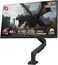 GAMEON GOM27FHD190IPSX Midnight Pro X series, Black Gaming Monitor 27 inch, 1920x1080p FHD Fast IPS Panel, 190Hz, 0.5ms, 2.1 HDMI, With stand,Freesync&amp;Gsync, Supports HDR, PS5, VRR