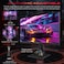 GAMEON GOML27QHD240IPS Midnight Signature 27" Black Gaming Monitor, 2560x1440p 2K QHD Fast IPS, 240Hz Refresh Rate, Ultra-Fast Response, HDMI 2.1, FreeSync/G-Sync, Crosshair, HDR, PS5, VRR Support.