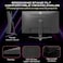 GAMEON GOP28UHD144IPS Pro-Series, Black Gaming Monitor 28 Inch, 3840x2160p 4K UHD IPS Panel, 144Hz Refresh Rate, 0.5ms Response Time, Adjustable Stand, Supports PS5