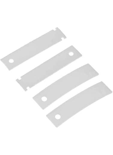 2Pcs Dryer Drum Bearing Slide WE1M333 2Pcs Dryer Front Drum Slide WE1M1067, Replace # WE1M504 WE1M1067 WE1M481 WE1M316 AP5668531 WE1M507, Compatible with Kenmore Hotpoint Sears GE RCA