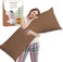 CRAFT&Acirc;&reg; Full Body Long Pillow with Cotton Cover - 50 x 140 cm - Brown