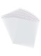 JZS Self Sealing Cellophane Treat Bags,Clear Resealable Cellophane Self Adhesive Mothers Day Candy Bags for Gifts,Pastry,Photo Sleeves,10 x 18cm,200PCS