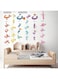 BPA&reg; Arabic Alphabet Letters Decals Alif Baa Taa Wall Decal Non Toxic BPA&reg; Decal, you can decorate the kids room