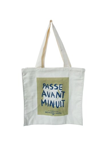 Trendy Reusable Canvas Tote Bag for Women &amp; Girls - Stylish Zippered Shopping Bag Perfect for School, Library, and Daily Use (14.5 x 13.5 inches)