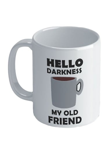 Foodie: My Old Friend Printed Coffee Mug White