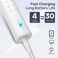 Seago Electric Toothbrush for Adults, with 8 Heads and 5 Modes, Rechargeable Sonic Tooth Brush One Charge for 30 Days, with 2 Mins Timer,SG958(White)