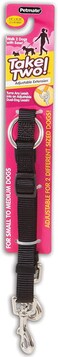 PETMATE TAKE TWO ADJUSTABLE COUPLER 1in X 24-36in BLACK