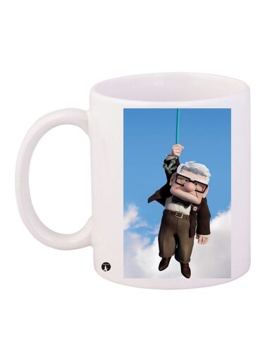 Disney's Up Printed Coffee Mug White/Blue/Brown