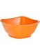 Harmony Melamine Square Bowl 4.5 Inch,Orange Color