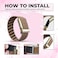 WHOOP 5.0 Bands Multi-Pack &ndash; 3 Pack Stylish Wrist Straps, Flexible All-Day Comfort with Adjustable Stainless Steel Slider For Her Women  &ndash; Designed for Everyday &amp; Active Wear