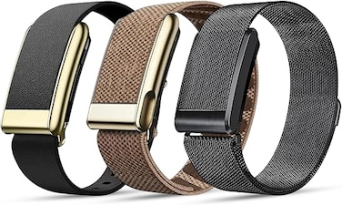 WHOOP 5.0 Bands Multi-Pack &ndash; 3 Pack Stylish Wrist Straps, Flexible All-Day Comfort with Adjustable Stainless Steel Slider For Her Women  &ndash; Designed for Everyday &amp; Active Wear