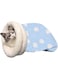 Azonee Cat Sleeping Bag for Indoor Cats, Winter Plush Cat Cave Bed with 360&deg; All-Round Warmth, Semi-Enclosed Soft Velvet Sack for Cats &amp; Mini Dogs Under 6-8kg, Portable &amp; Washable (Blue-L)