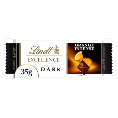 Lindt Excellence Orange Intense Dark Chocolate, 35g