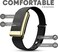 Dado Luxe Tapered Leather Replacement Band Compatible with WHOOP 5.0, One/ Peak Fitness Tracker &ndash; Durable &amp; Comfortable   Not for Whoop Gen 6