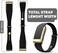 Dado Luxe Tapered Leather Replacement Band Compatible with WHOOP 5.0, One/ Peak Fitness Tracker &ndash; Durable &amp; Comfortable   Not for Whoop Gen 6