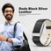 Dado Luxe Tapered Leather Replacement Band Compatible with WHOOP 5.0 Life/MG Fitness Tracker &ndash; Durable &amp; Comfortable   Not for Whoop Gen 7