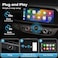 2-in-1 Wireless Auto Adapter for CarPlay and Android, Plug and Play CarPlay Dongle Converts Wired to Wireless, Fast Auto Connection, No Lag, Compact Design for iPhone and Android