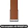WHOOP LeatherLuxe Band &ndash; Compatible with 5.0, One, &amp; Peak &ndash; Genuine Italian Leather Accessory &ndash; Not Compatible with Gen 4