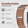 Dado Luxe Tapered Leather Replacement Band Compatible with WHOOP 5.0 Life/MG Fitness Tracker &ndash; Durable &amp; Comfortable   Not for Whoop Gen 9