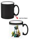 Color Changing Heat Sensitive Ceramic Mug, Image Revealed When HOT Liquid is Added! Pubg