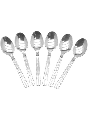 Raj Symphoney Tea Spoon 6 Piece Set, 17 cm, SCTS04, Tea Spoon , Tiny Spoon , Beverage Spoon , Stir Spoon