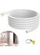 UNIFAMILY Dehumidifier Drain Hose 6.5Ft, Universal Cuttable Rubber Adapter Dehumidifier Hose, Flexible Drain Hose for Dehumidifiers indoor, Dehumidifier Hose Replacement