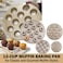 12-Cup Muffin Baking Pan &ndash; Non-Stick Light Golden Round Cupcake Tray   Durable Carbon Steel Cake Mold   Easy Release &amp; Even Heat Distribution   Oven Safe Bakeware