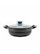 Dutch Oven 28cm with Glass Cover KW-SP &acirc;&euro;&ldquo; Extra-Large Non-Stick Cooking Pot, Even Heat Distribution, Durable Construction, Easy to Clean, Perfect for Stews, Soups &amp; Healthy Cooking
