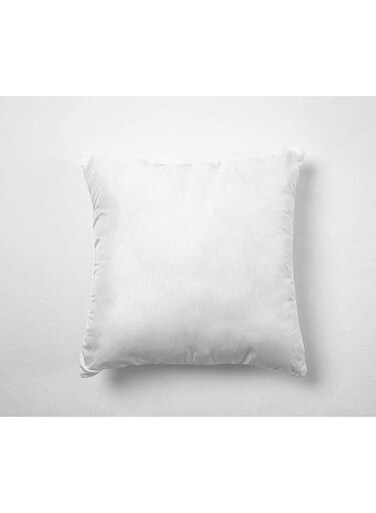 Linen Klub Cushion Filler &acirc;&euro;&ldquo; 40x40 cm, 300g Hollow Siliconized Microfiber, Non-Woven Fabric (70gsm), White Microfiber White 40x40cm