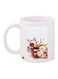 Floral Printed Coffee Mug White/Pink/Green