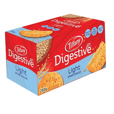 تيفاني دايجستف لايت بسكويت بالقمح 250 غرام